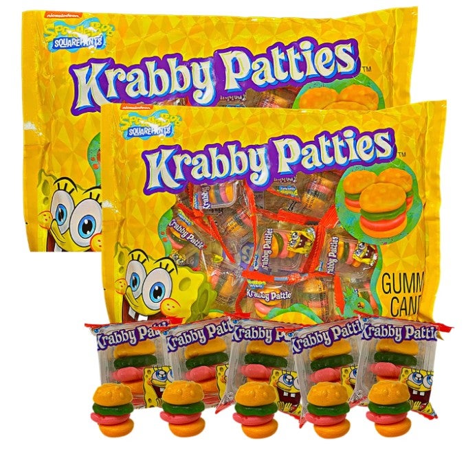 Krabby Patty gummy candy