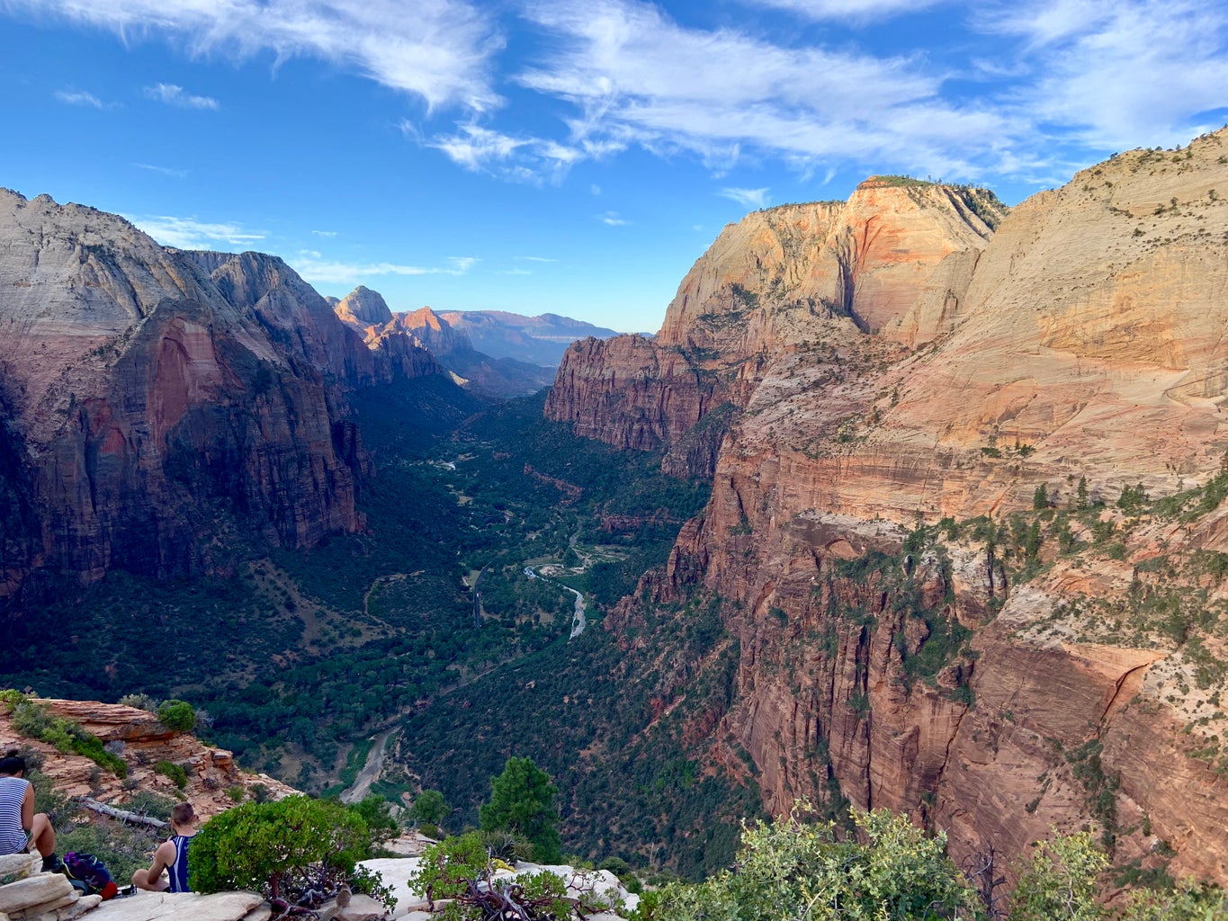 View of Angels Landing in Zion National Park