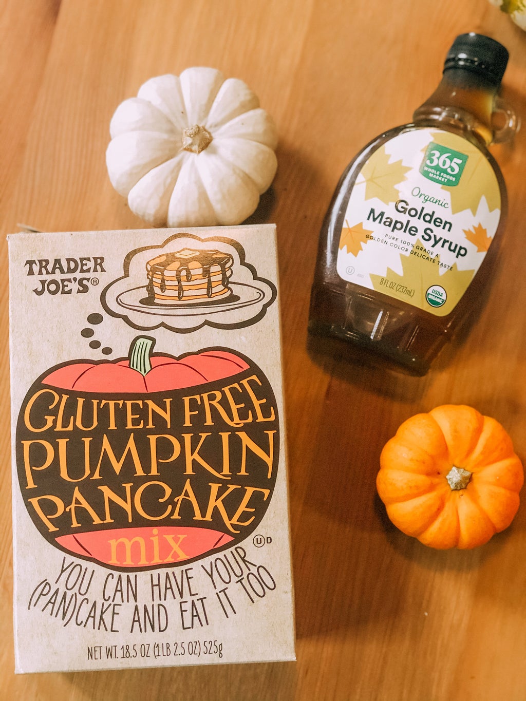 A picture of gluten-free pumpkin pancake mix