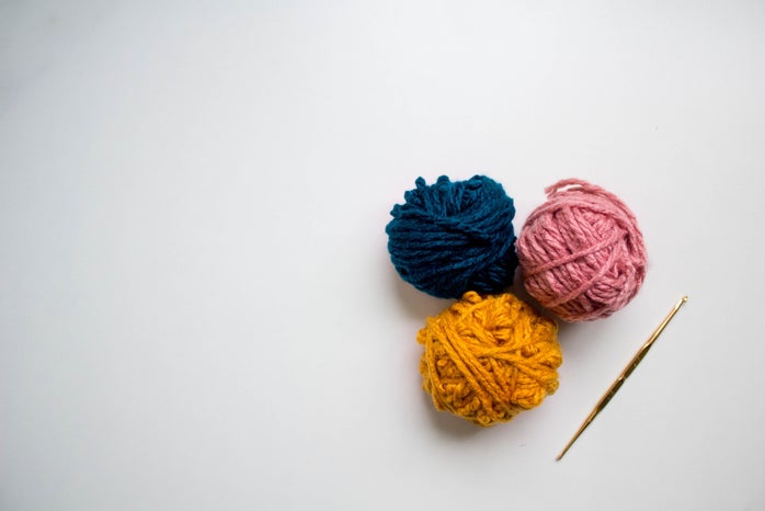 Yarn and needle