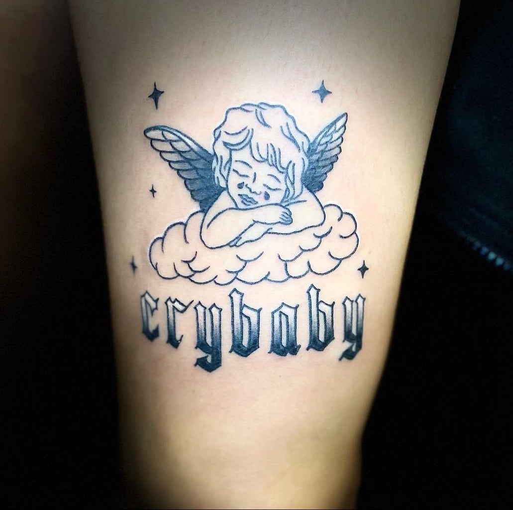 Vonika\'s Crybaby tattoo