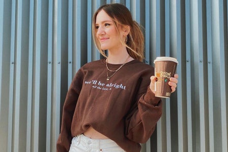 Girl with Coffee