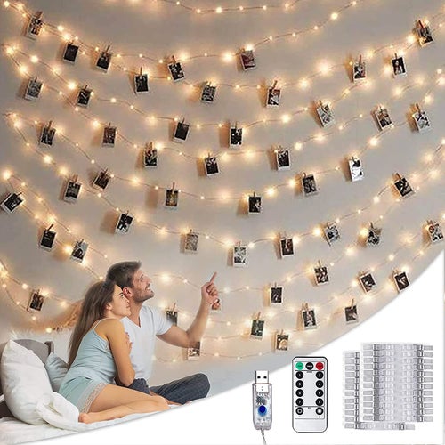 photo clip string lights