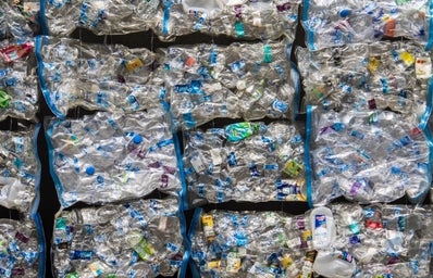 wall of plastic