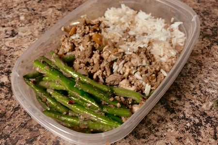 Thai Inspired Basil Chicken with Green Beans