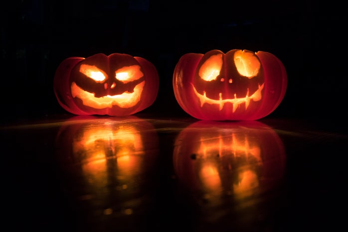 jack-o-lantern pumpkins