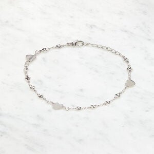 silver charm bracelet fashion staple