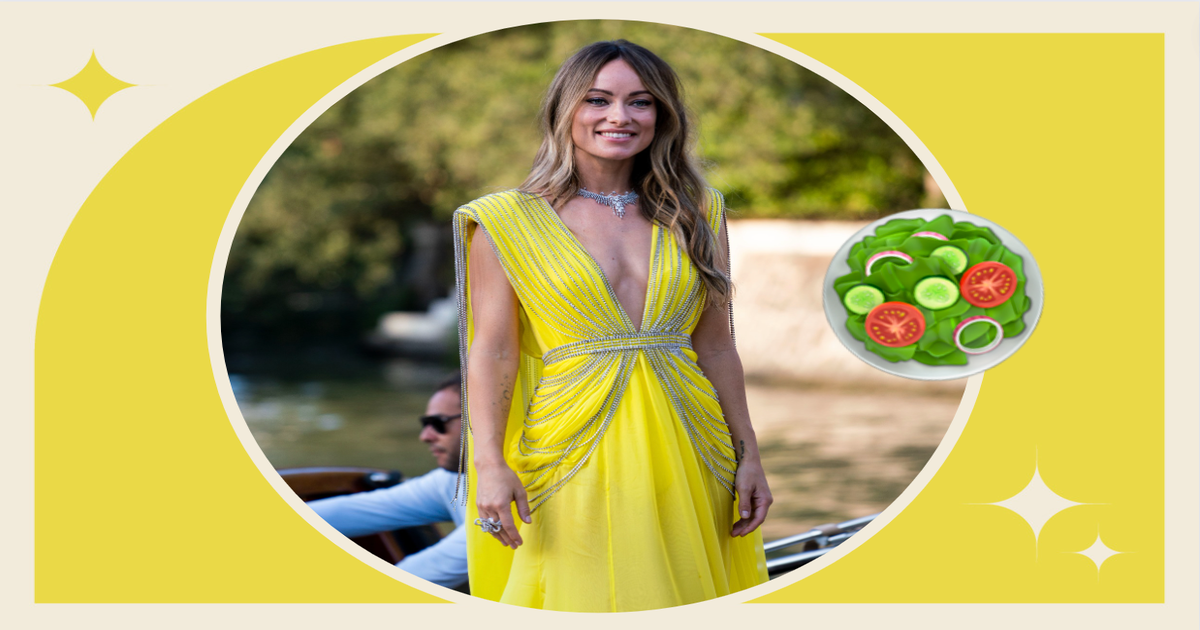 Um, Why Is Twitter Talking About Olivia Wilde’s Special Salad Dressing?