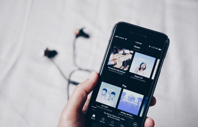 Spotify on iPhone