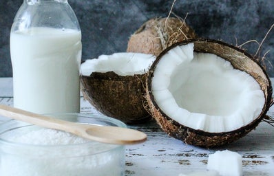Coconuts and Coconut with sugar