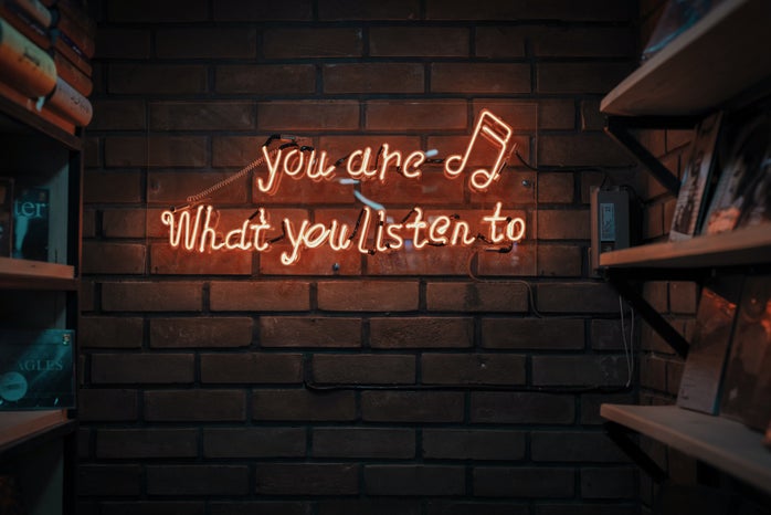 you are what you listen to neon sign by Mohammad Metri?width=698&height=466&fit=crop&auto=webp