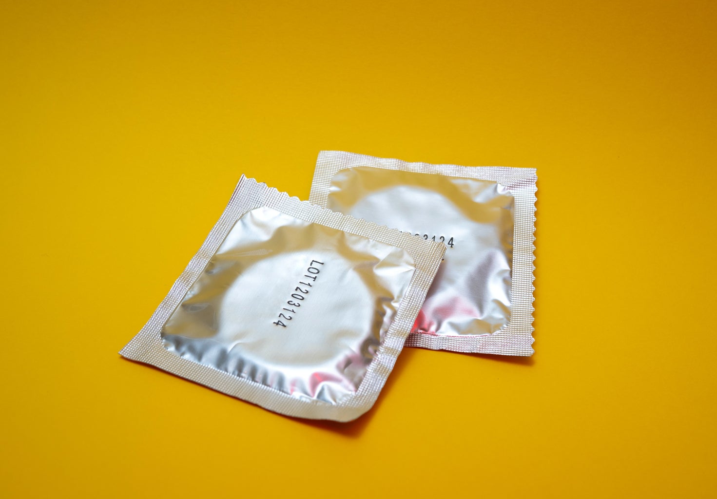 Two Condom Wrappers