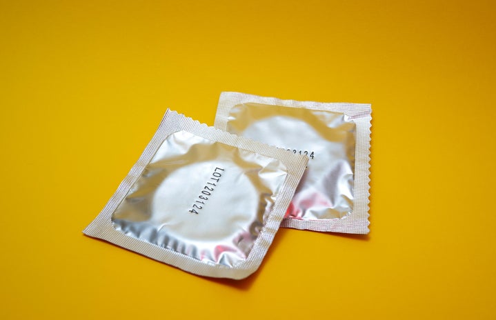 Two Condom Wrappers