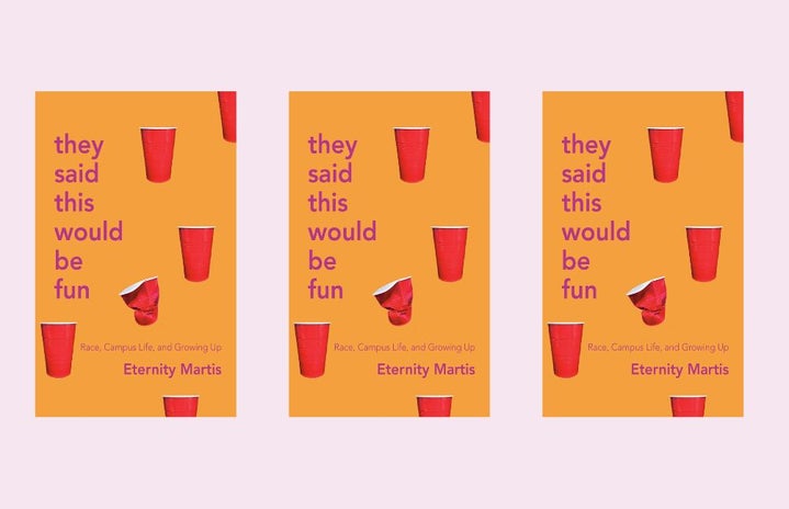 Three book covers of \"They Said This Would Be Fun\" by Eternity Martis
