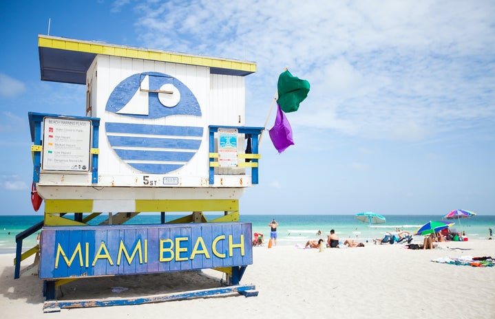 Miami Beach lifeguard station unsplash
