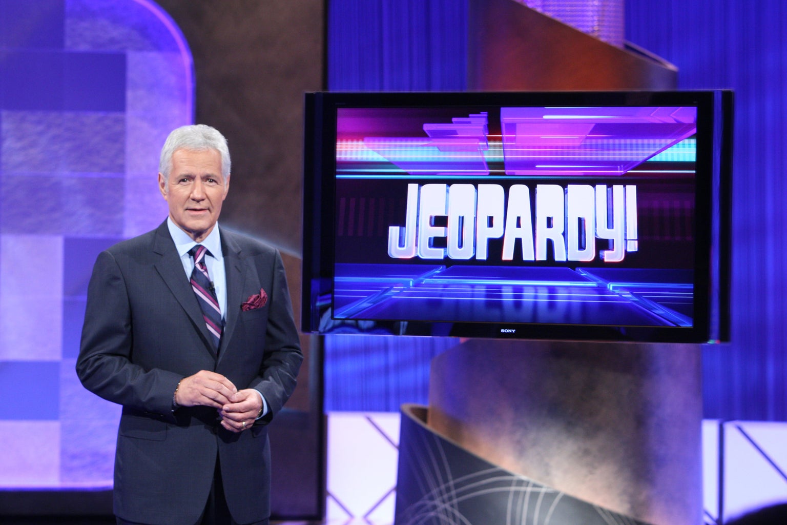 Alex Trebek of Jeopardy