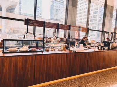 modern coffee bar