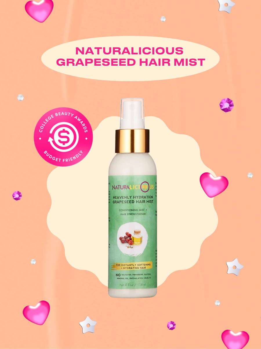 Naturalicious — Heavenly Hydration Grapeseed Hair Mist