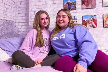 Melissa G. and Danielle M.