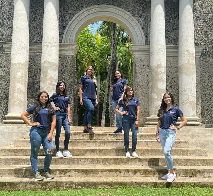Members of the Women Students in Industrial Engineering (WSIE) Board in the University of Puerto Rico Mayaguez Campus