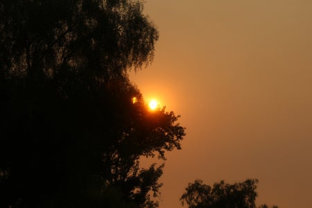 Sunset photo from outside my window