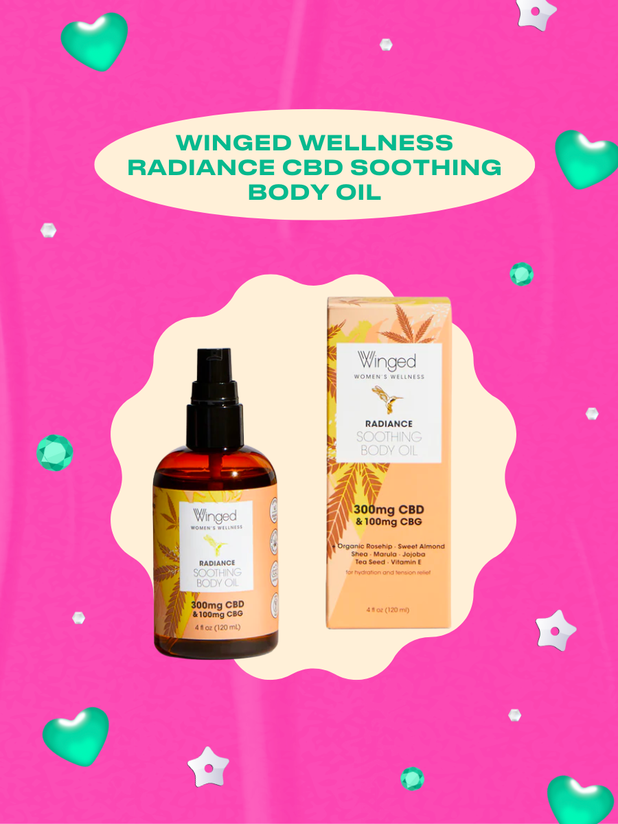 Winged Wellness — Radiance CBD Soothing Body Oil