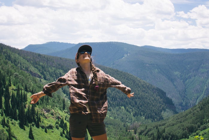 cameron smith girl smile happy colorado travel mountains hiking trees?width=698&height=466&fit=crop&auto=webp