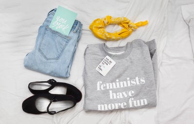 feminists have more fun flatlay 5