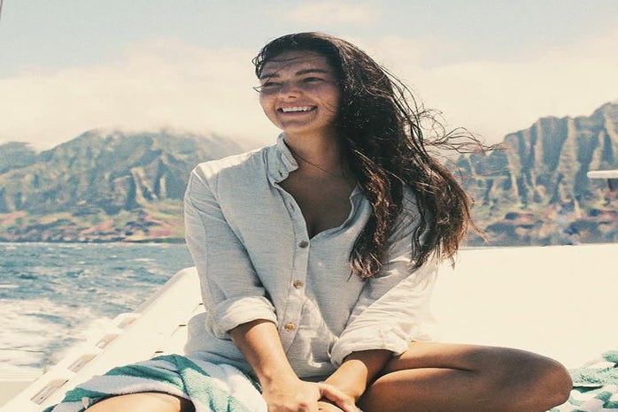 tessa pesicka girl smile happy nature button down natural ocean vacation?width=698&height=466&fit=crop&auto=webp