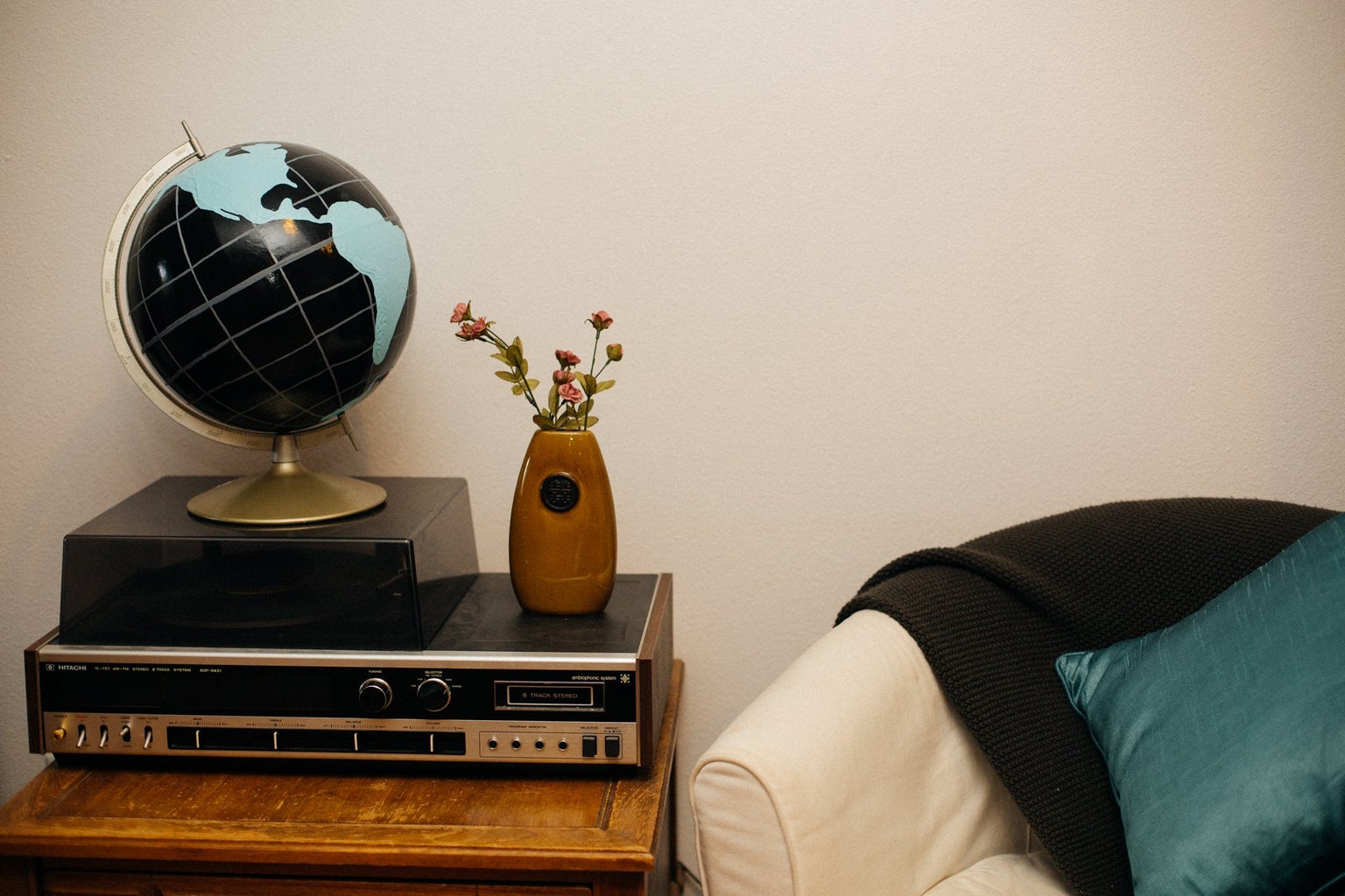 Living Room With Globe