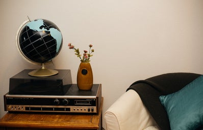 Living Room With Globe