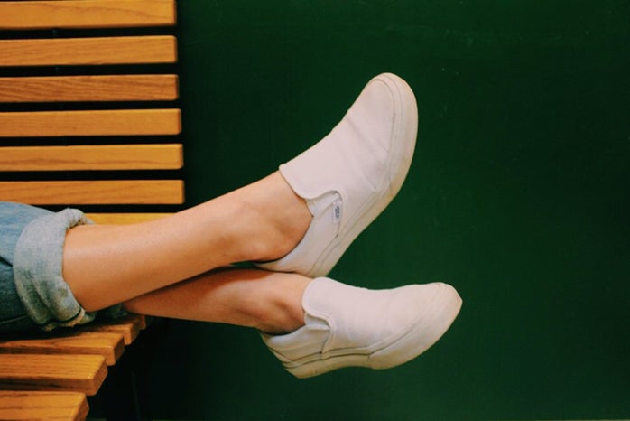 Anna Schultz-White Canvas Shoes Relaxing