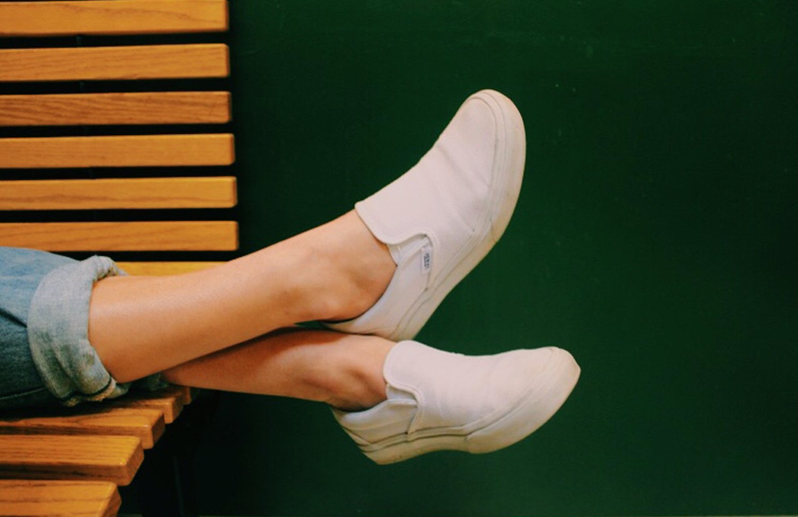 Anna Schultz-White Canvas Shoes Relaxing