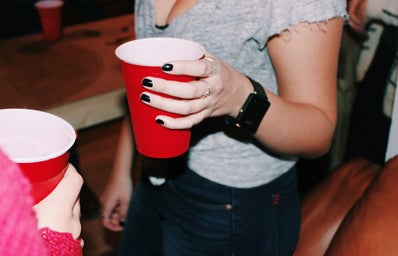 Anna Schultz-Girl Holding Solo Cup