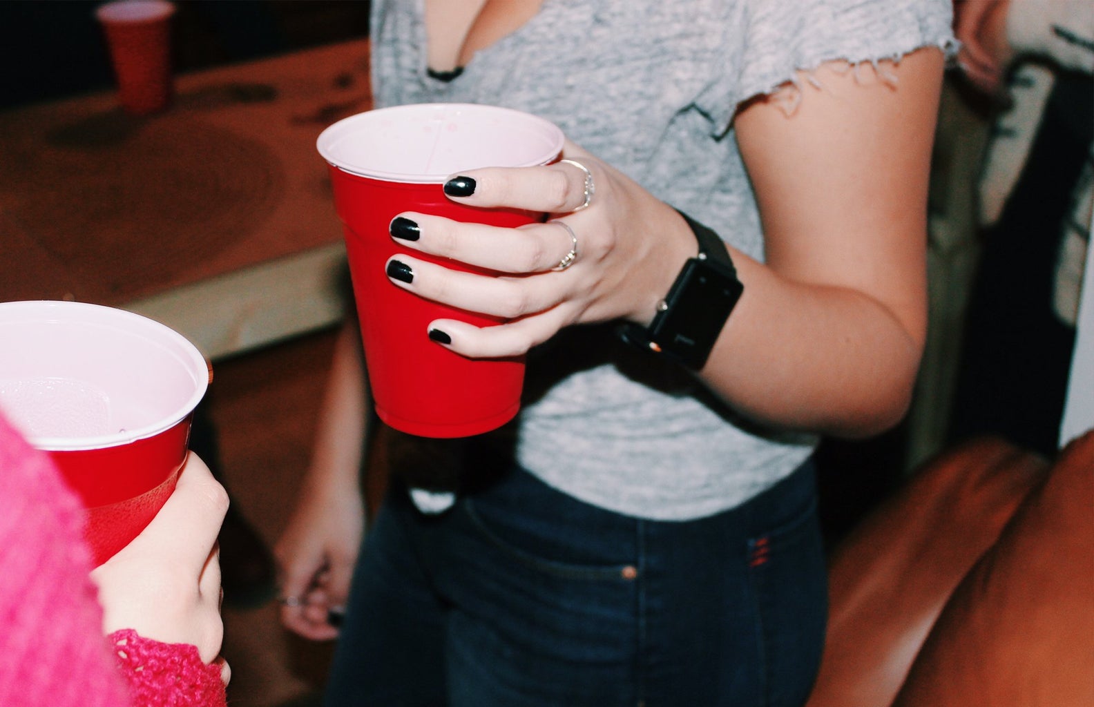 Anna Schultz-Girl Holding Solo Cup
