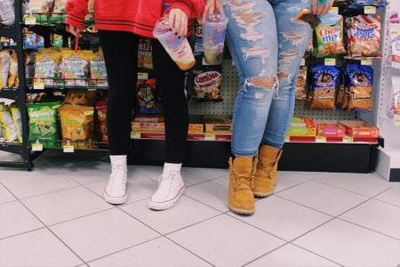 Anna Schultz-Converse And Timbs Gas Station