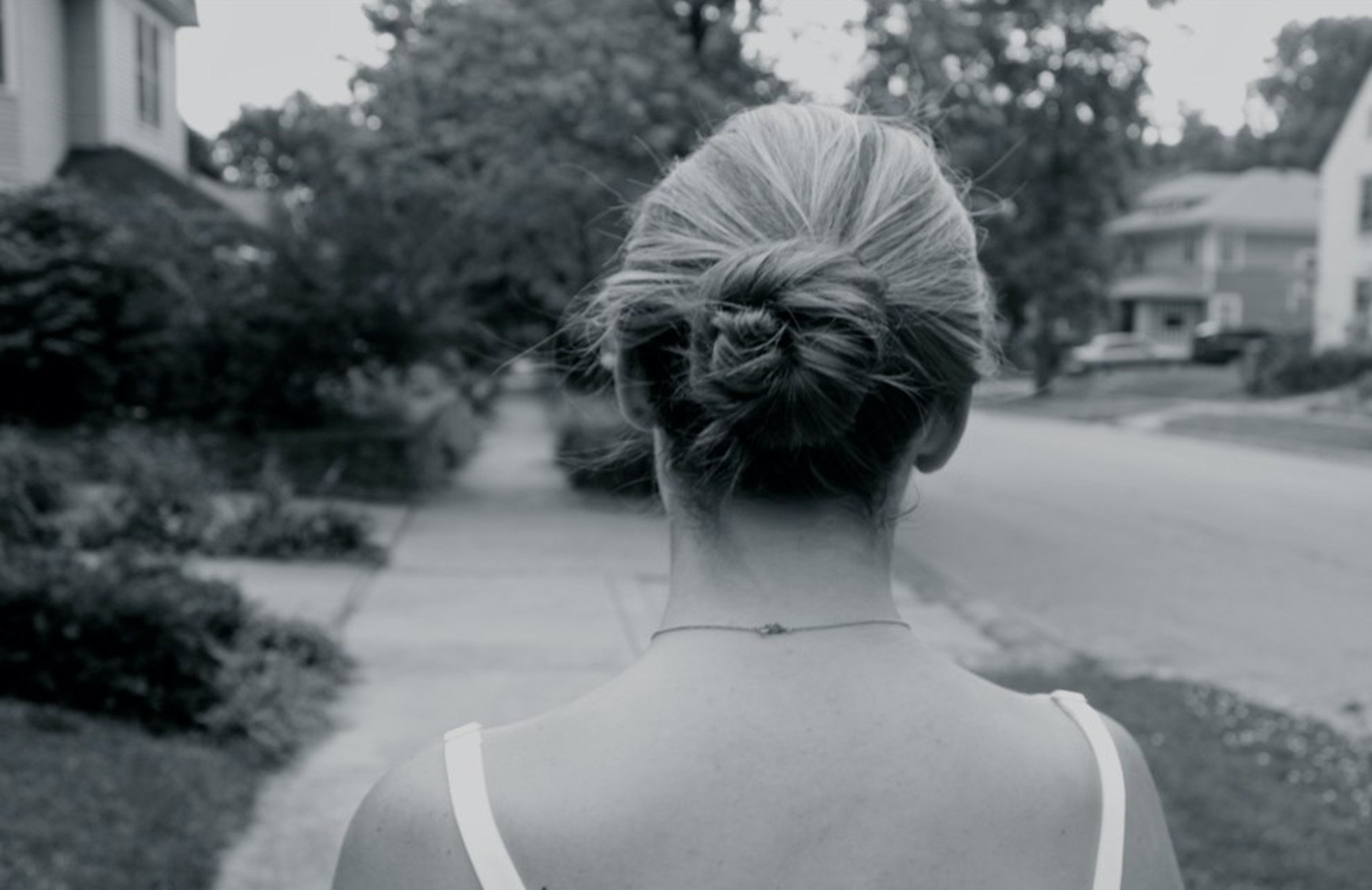 Anna Schultz-Black And White Girl From Behind