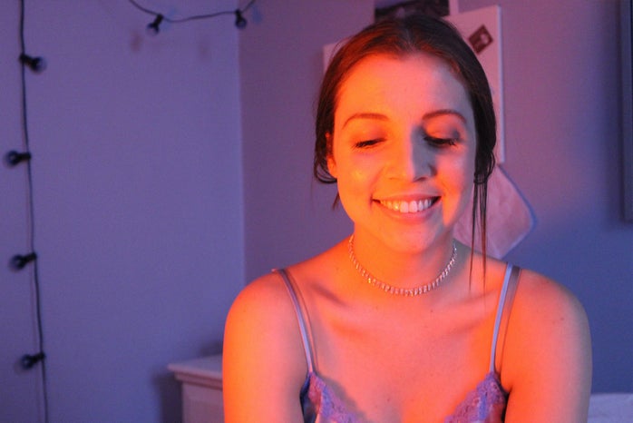 Anna Schultz girl smiling in bed mood lighting?width=698&height=466&fit=crop&auto=webp