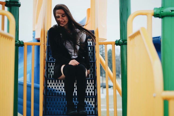 Celina Timmerman-Girl On Playground