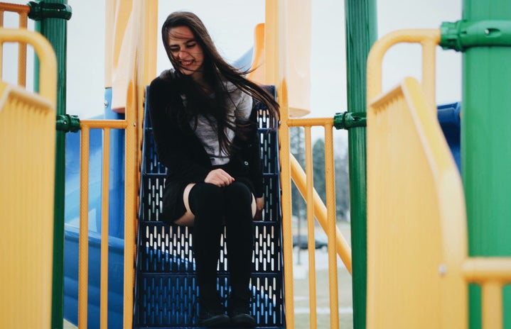 Celina Timmerman-Girl On Playground