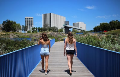 Kellyn Simpkin-Two Girls Walking