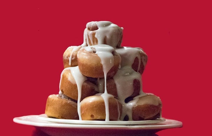Anna Schultz cinnamon rolls driping with icing?width=719&height=464&fit=crop&auto=webp