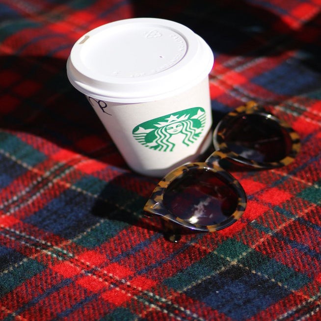 The Lalastarbucks Coffee And Sunglasses