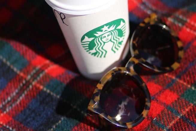 The Lalastarbucks Coffee And Sunglasses