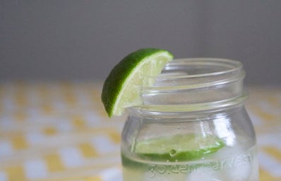 The Lalamason Jar With Slice Of Lime