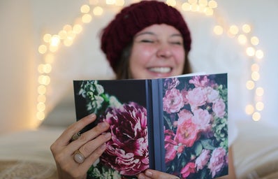 The Lalagirl Smiling Holding Journal