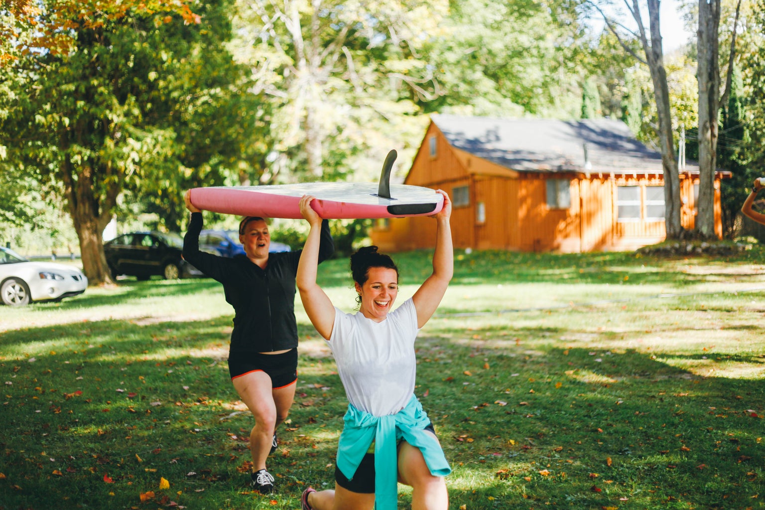Kayla Bacon-Carrying Surfboard 2