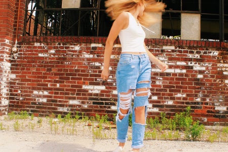 Anna Schultz-Girl Flipping Hair