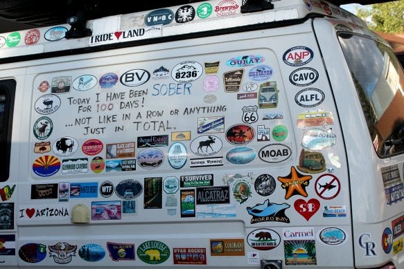 charlotte reader hippie van stickers fun roadtrip?width=698&height=466&fit=crop&auto=webp