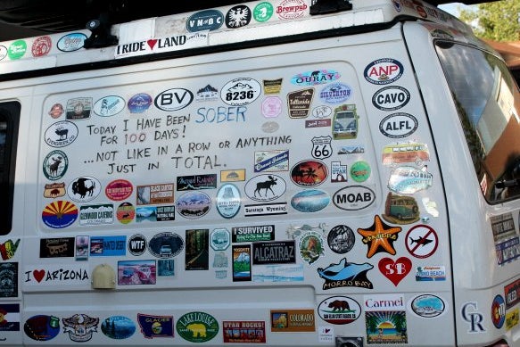 charlotte reader hippie van stickers fun roadtrip?width=698&height=466&fit=crop&auto=webp
